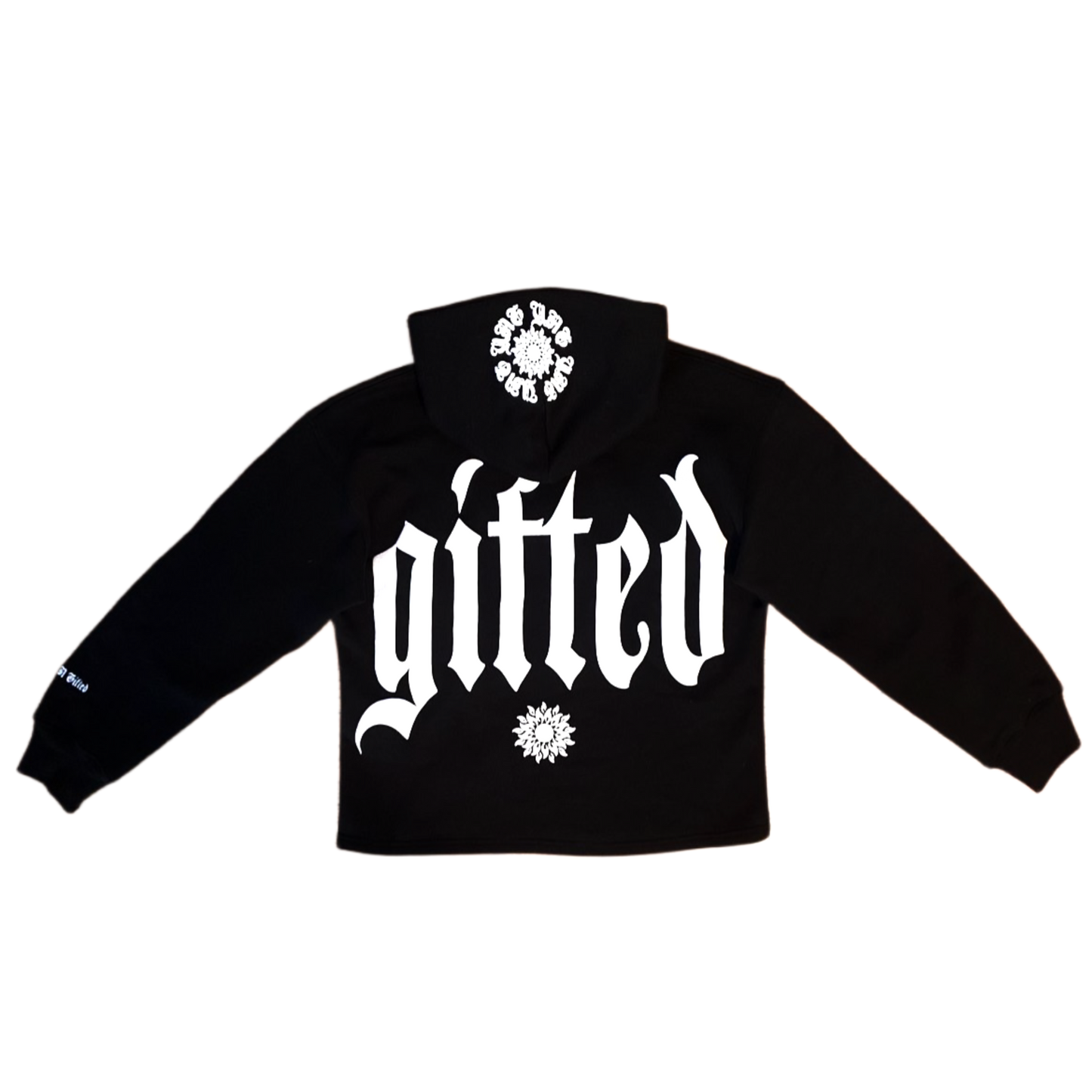 DUSK YOUNG GIFTED cropped hoodie