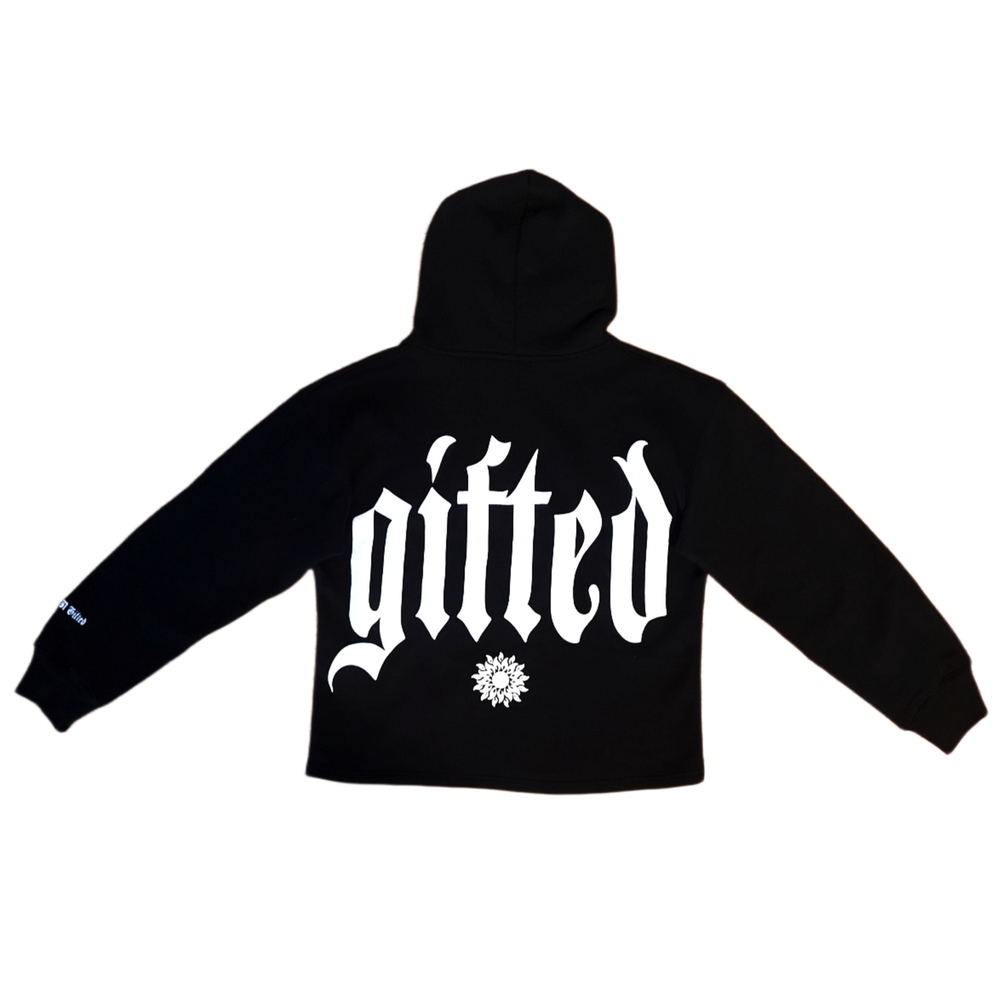 DUSK YOUNG GIFTED cropped hoodie